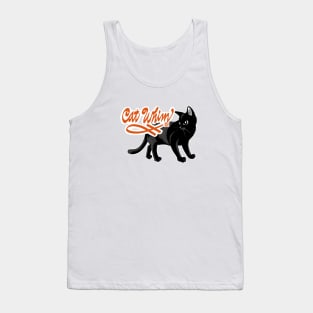 Black cat Whim Tank Top